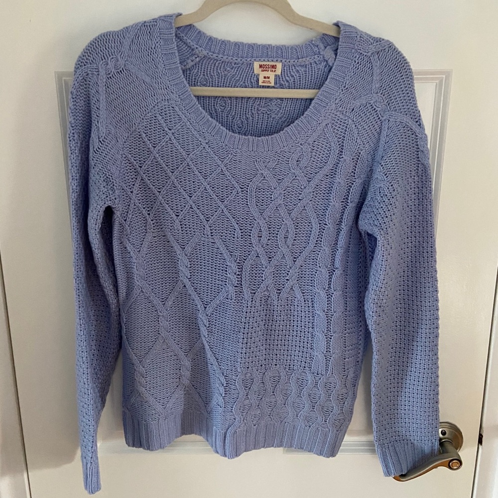 Pretty blue cozy sweater